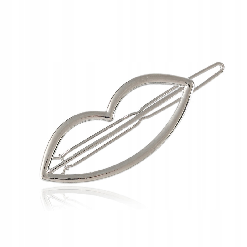 Spinka do włosów Metalowa Srebrna STAL Z01 – Elegancja i styl