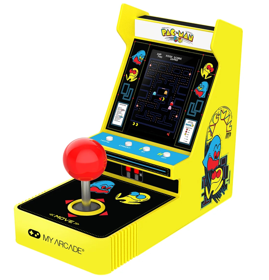 DreamGear My Arcade Joystick Player Pac-man – Klasyka gier w Twoim domu