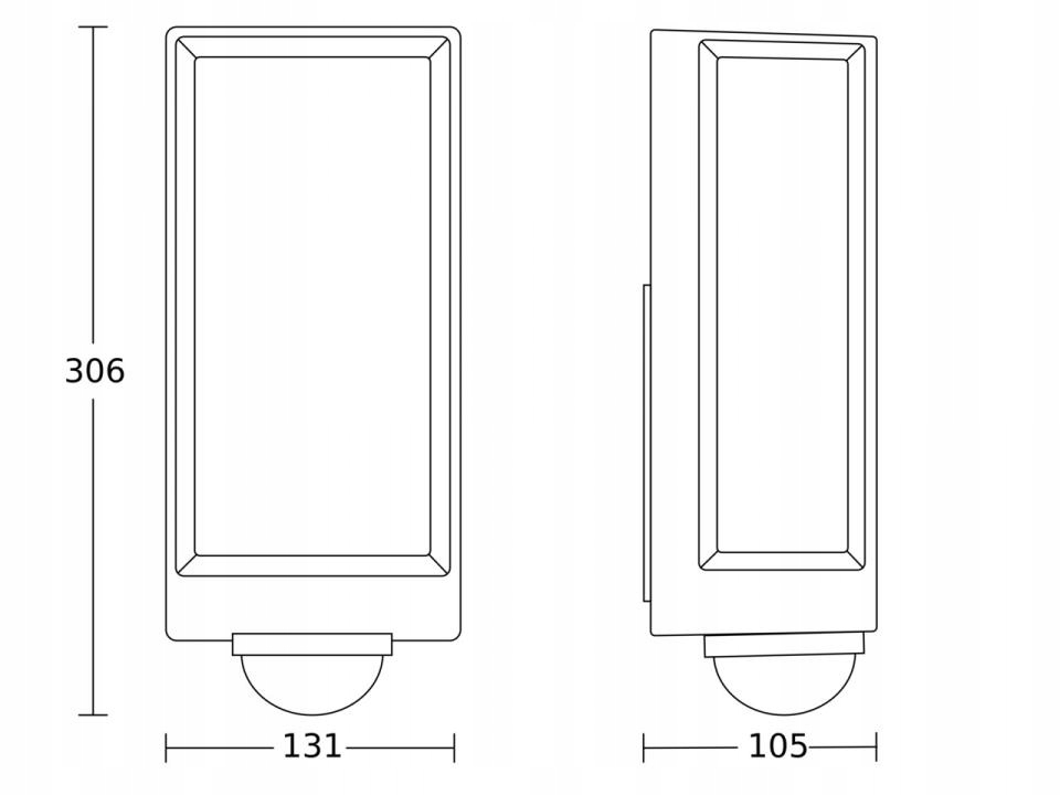 Zintegrowane źródło LED z czujnikiem ruchu