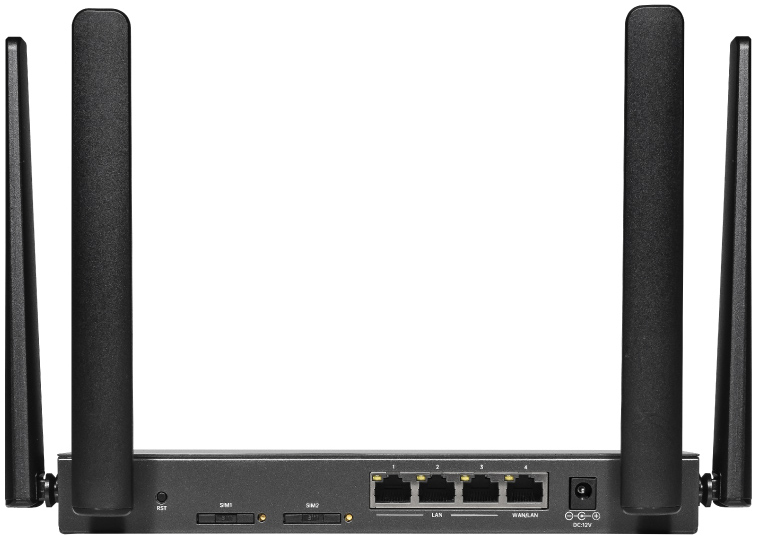 Obsługa sieci komórkowej 4G LTE z podwójnym gniazdem SIM