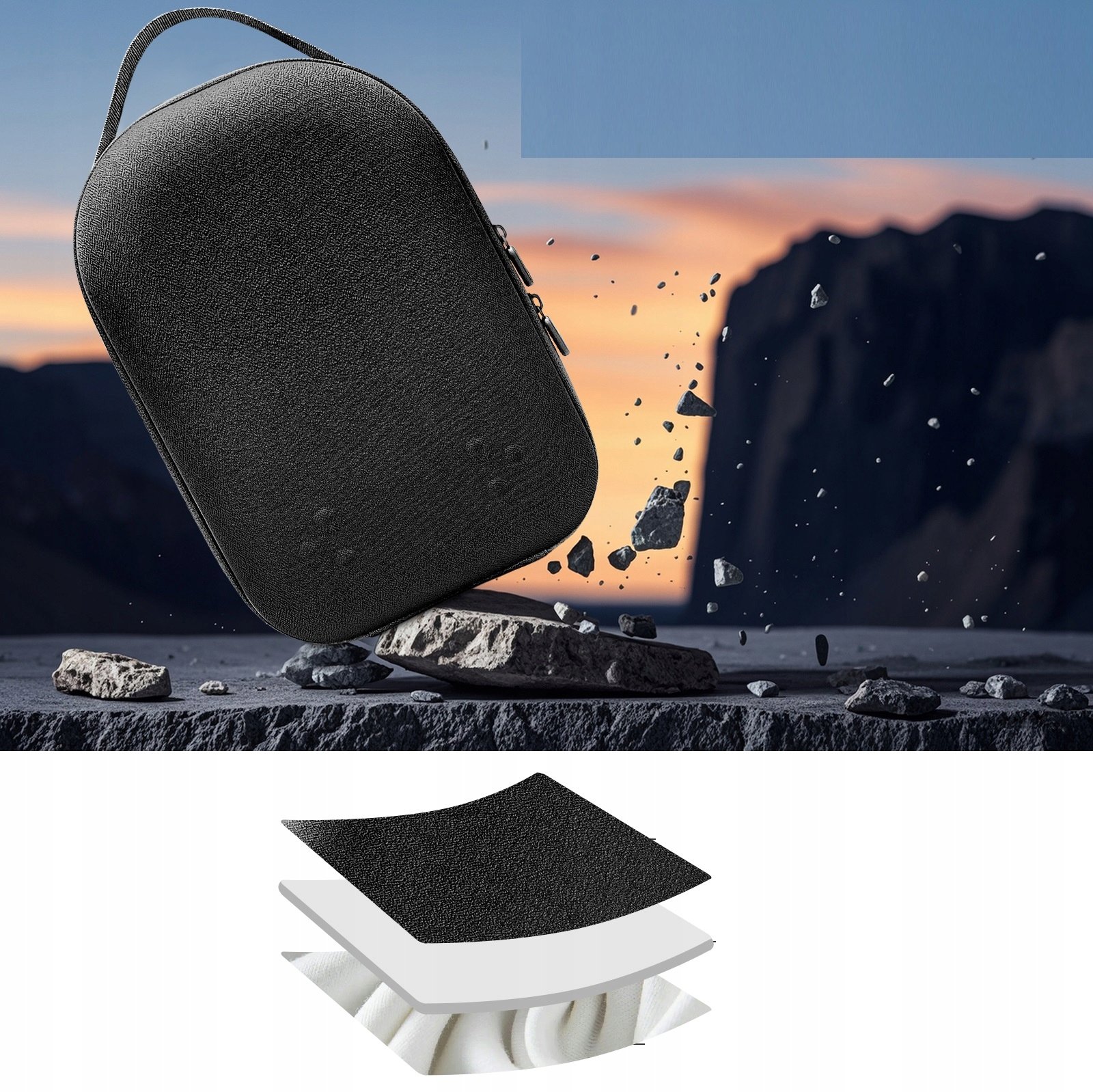 Wytrzymała, 3-warstwowa struktura – Ochrona przed urazami mechanicznymi