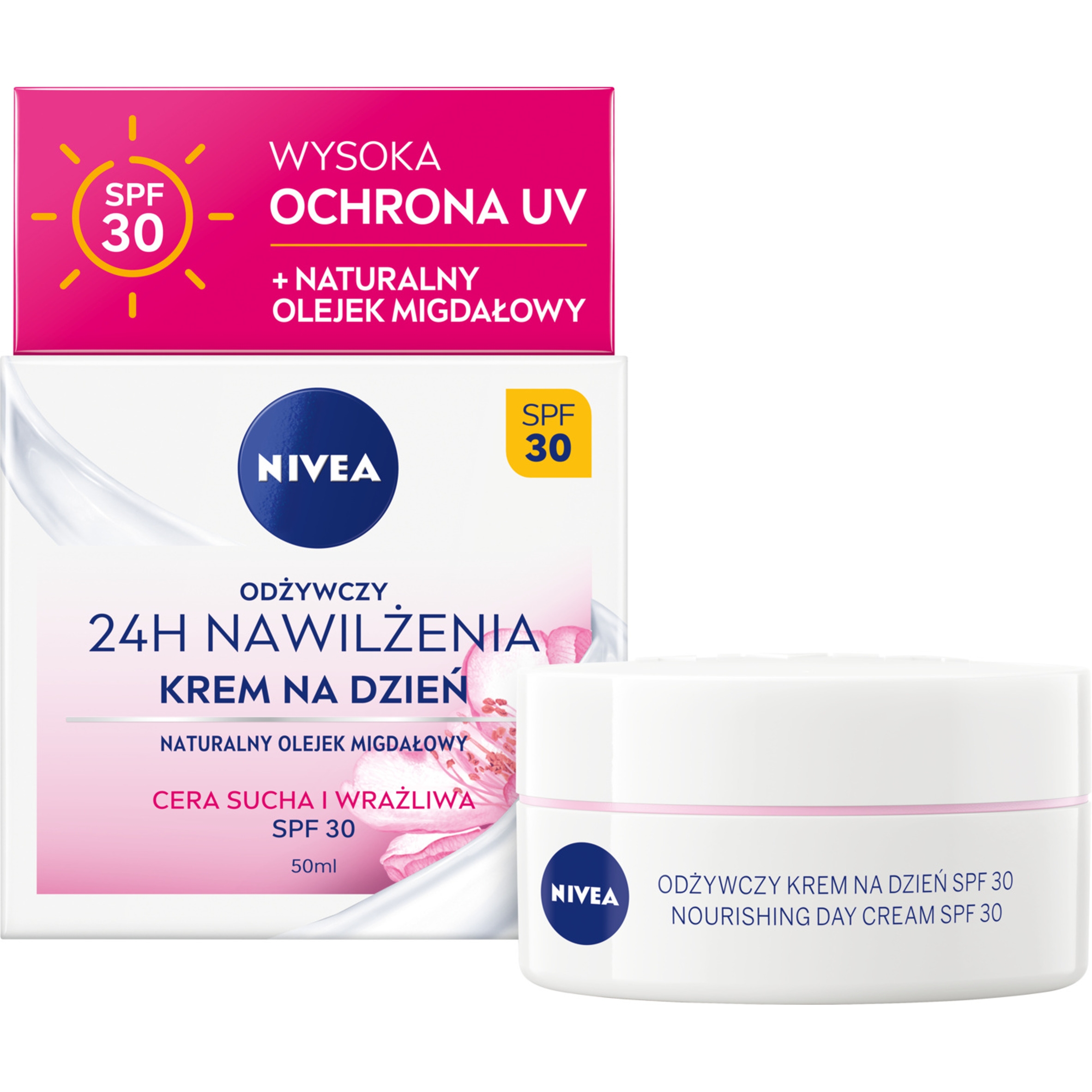 Intensywne nawilżenie do 24 godzin