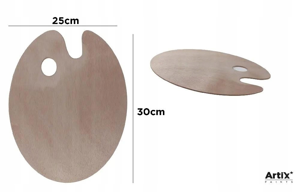 Waga i wymiary palety malarskiej