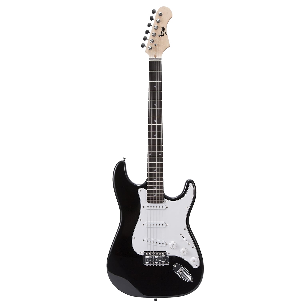 Gitara elektryczna V-TONE EG 39 BK – Idealny wybór dla początkujących i średniozaawansowanych