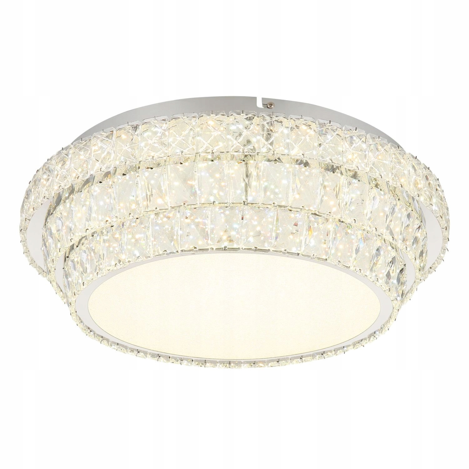 Lampa sufitowa kryształowa CCT LED 48 W Klara 68157-48 Globo – Elegancja i funkcjonalność w Twoim wnętrzu