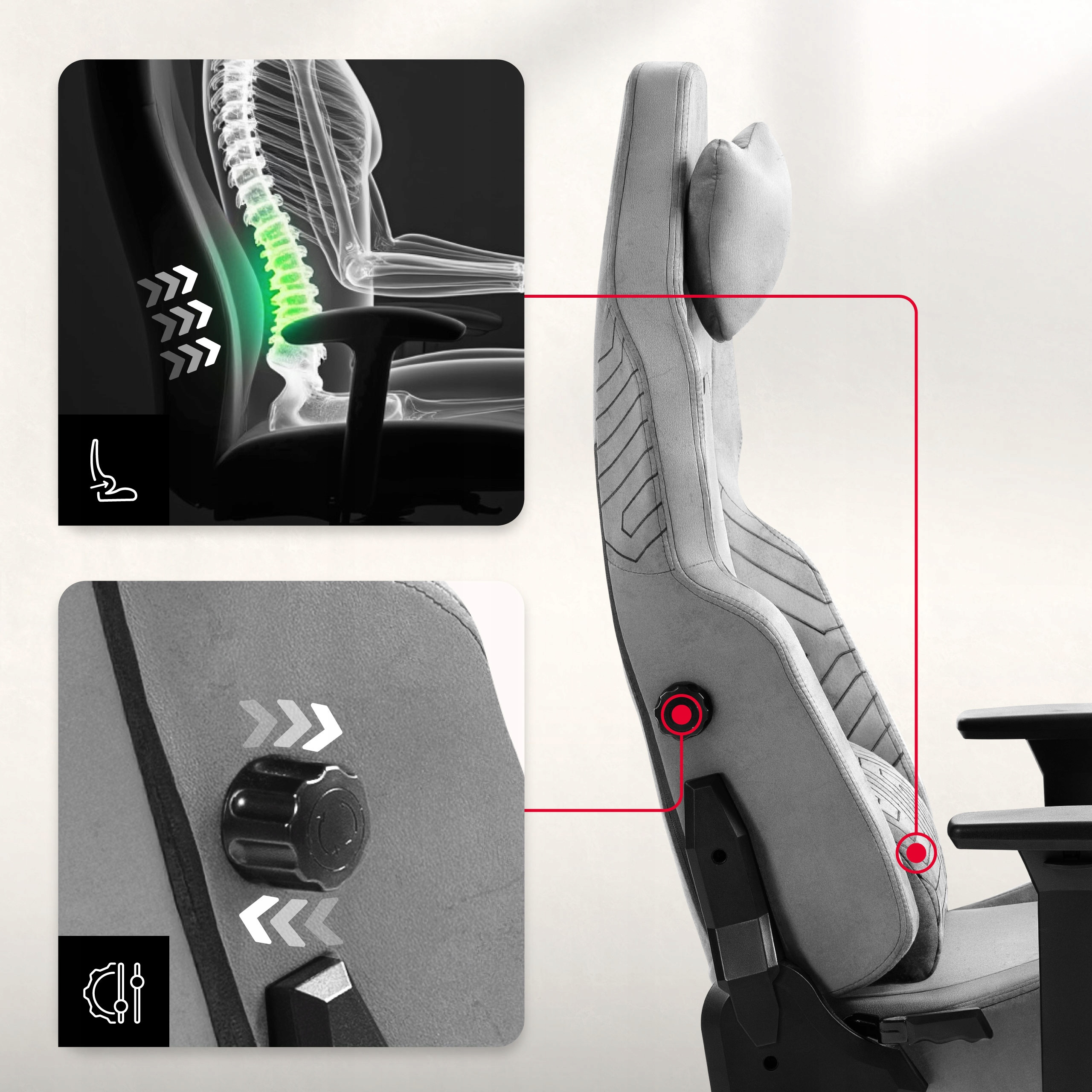 Innowacyjny system BackBalance dla zdrowego siedzenia