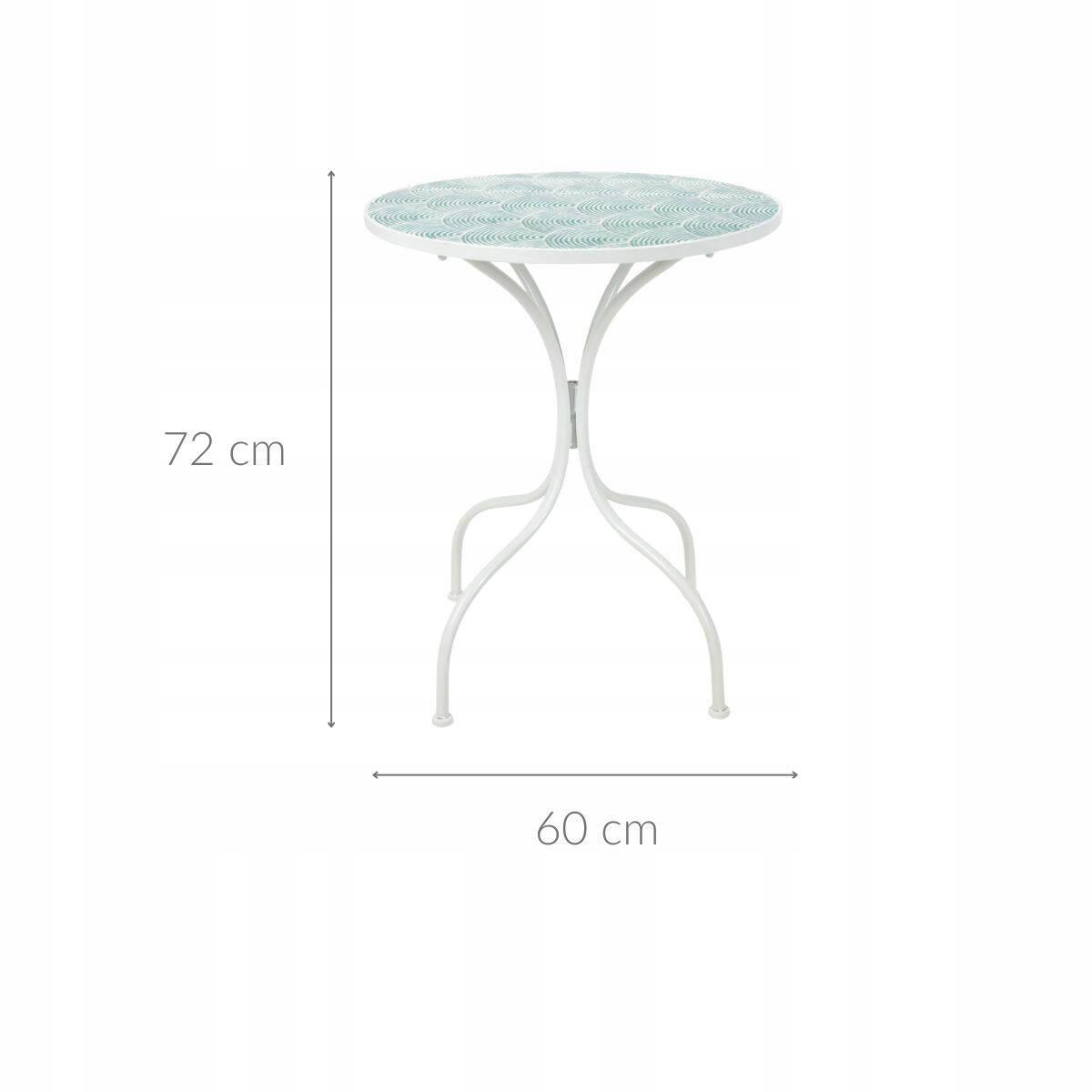 Kompaktowe wymiary 60 x 72 cm – funkcjonalność w małym formacie