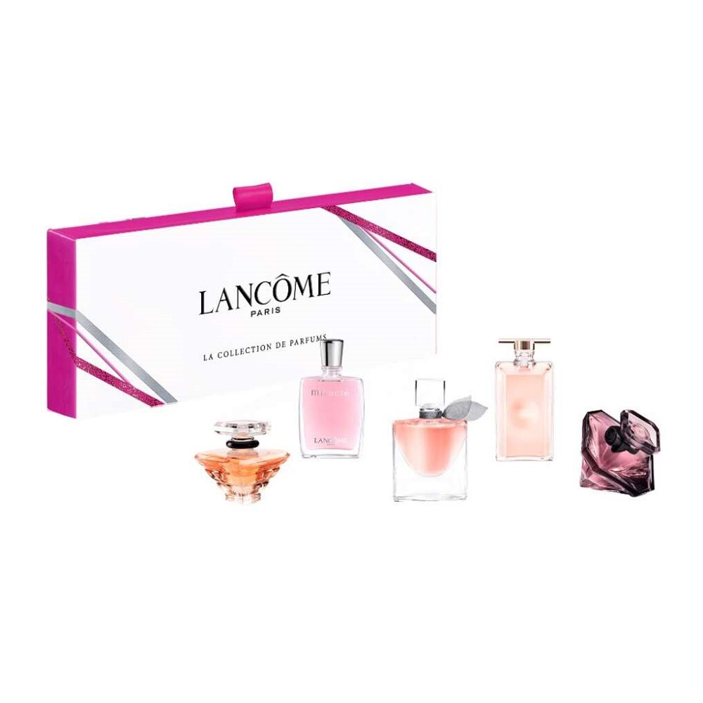 Zestaw miniatur zapachowych Lancome – Idole, La Vie Est Belle, Tresor, La Nuit Tresor, Miracle
