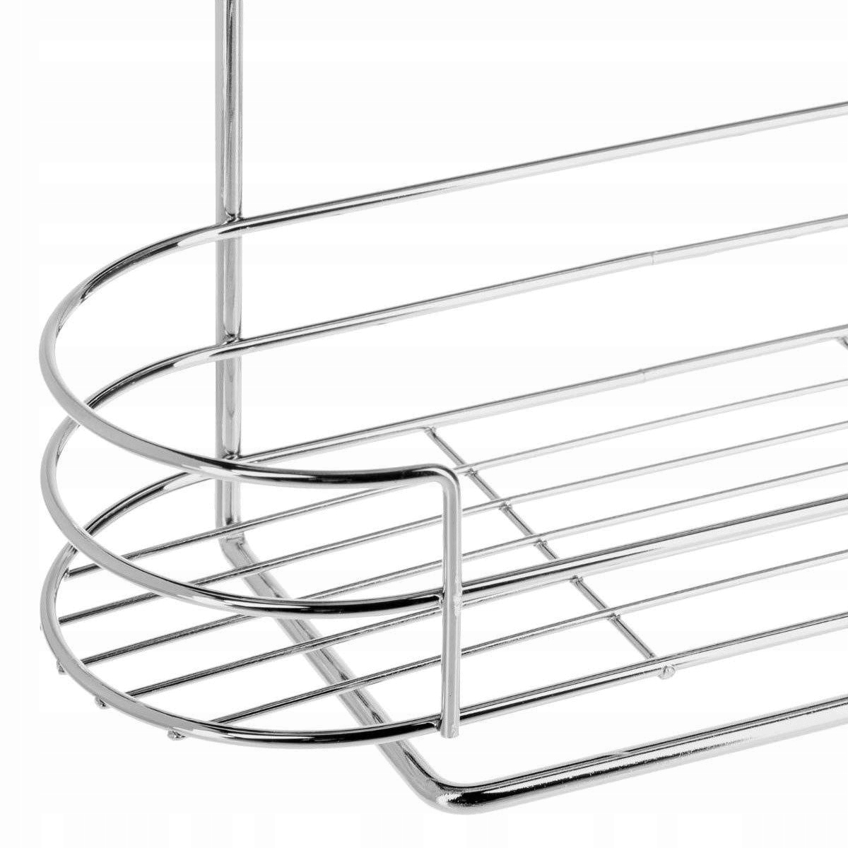 Praktyczne dwupoziomowe półki na kosmetyki