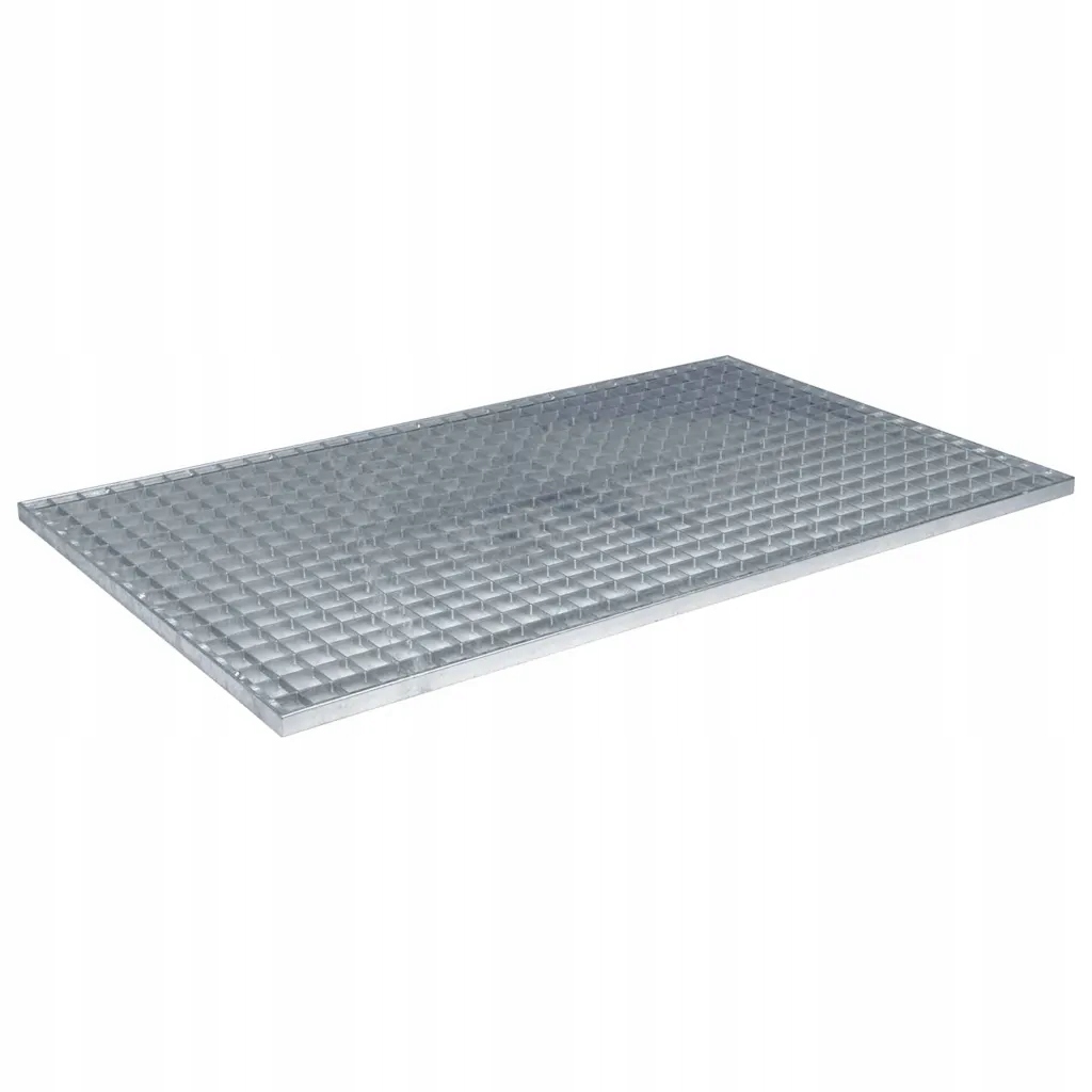 vidaXL Ruszt Srebrny 30 x 30 x 2 cm – Idealne rozwiązanie do wentylacji i odprowadzania wody
