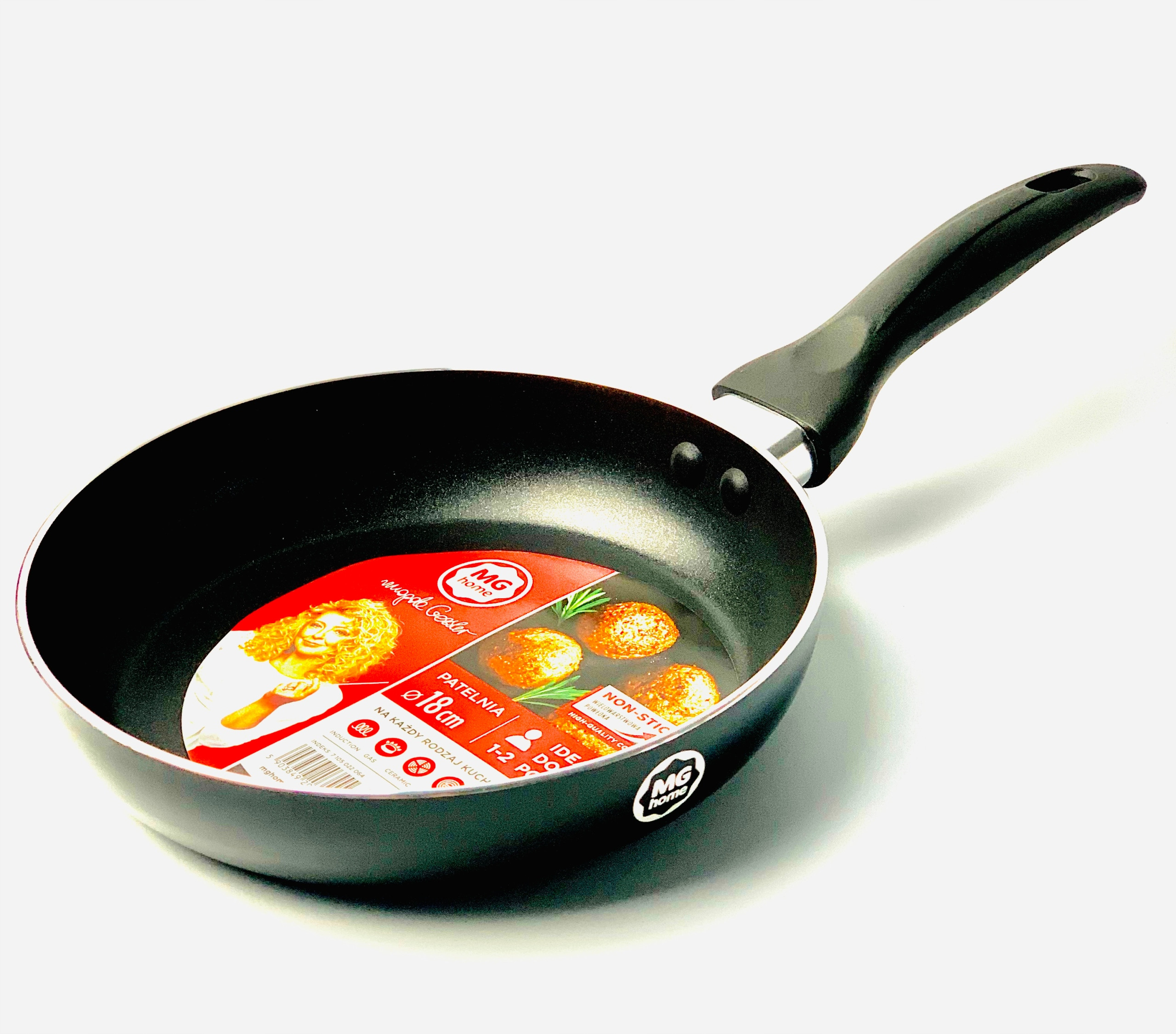 Patelnia Mini 18 cm – Idealna do smażenia jajek i placków