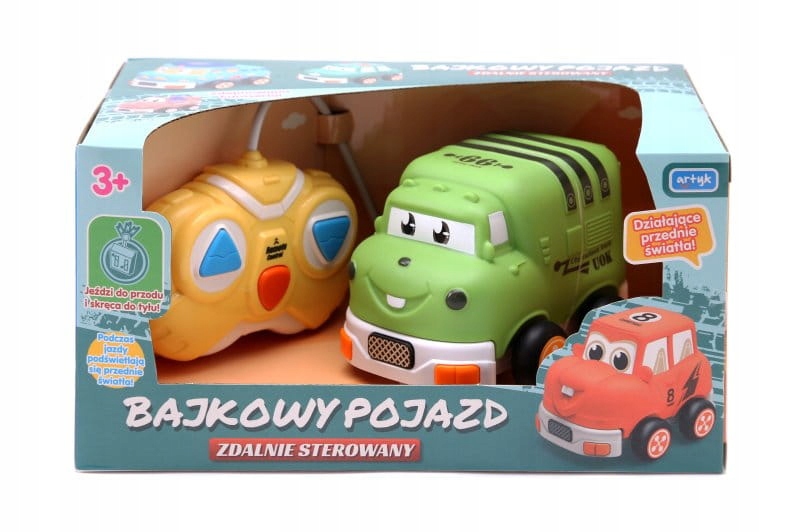 Zestaw zawiera: auto i pilot