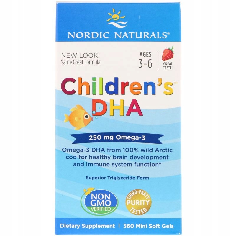 Kwasy Omega-3 (DHA i EPA) w każdej kapsułce