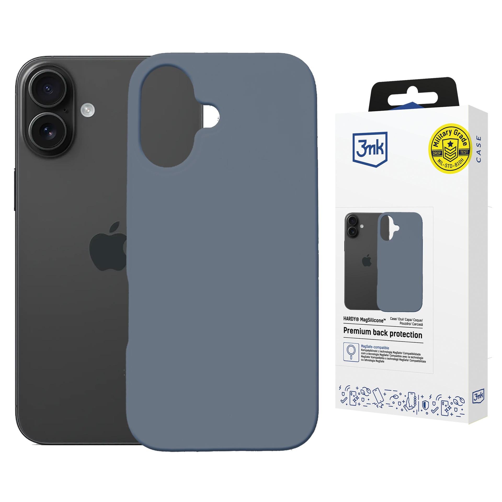 Etui 3MK Hardy MagSilicone do Apple iPhone 16 Plus – Ochrona i styl w jednym