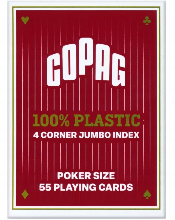 Wysoka jakość – 100% plastikowe karty COPAG