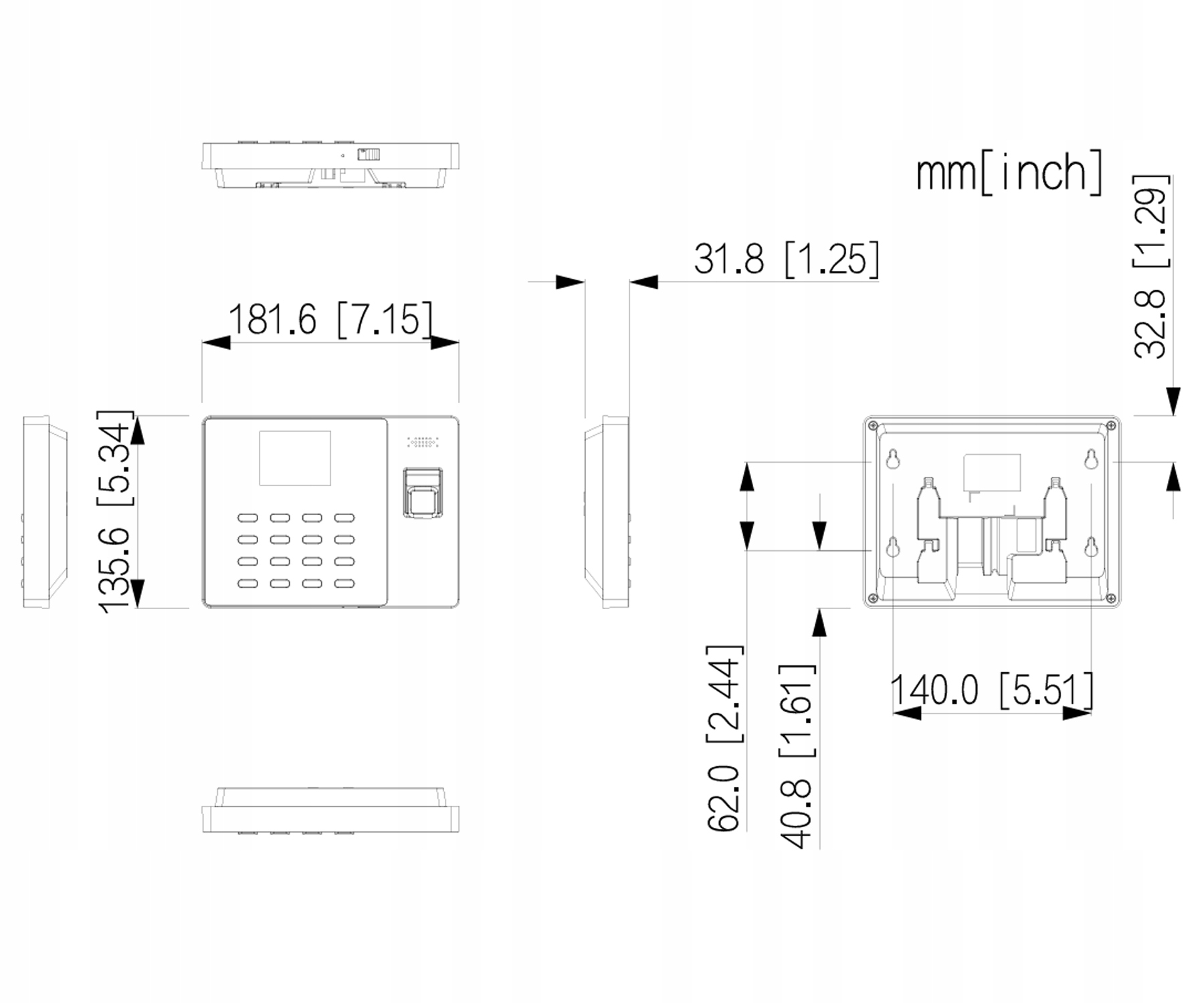 Interfejs sieciowy RJ45 i kompatybilność ONVIF