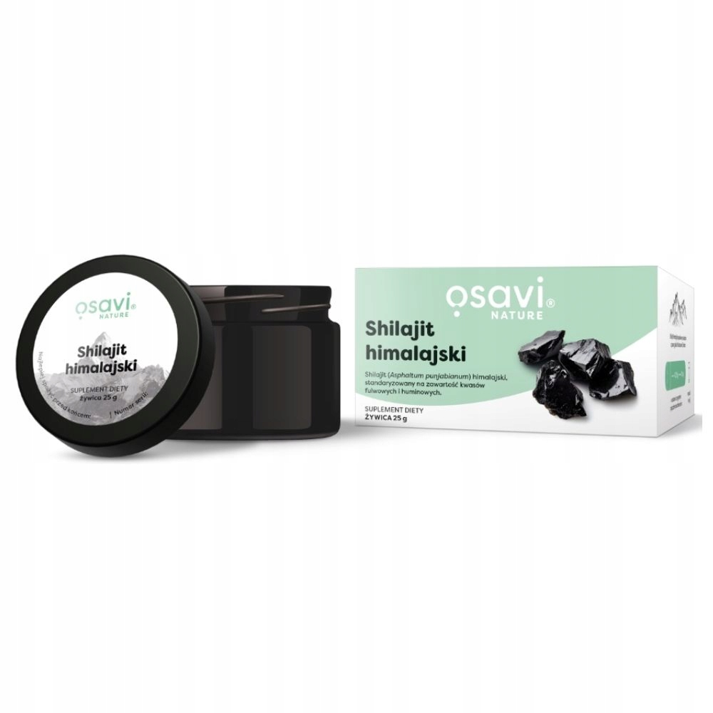 Osavi - Shilajit Himalajski, Proszek, 25g – Naturalne wsparcie zdrowia