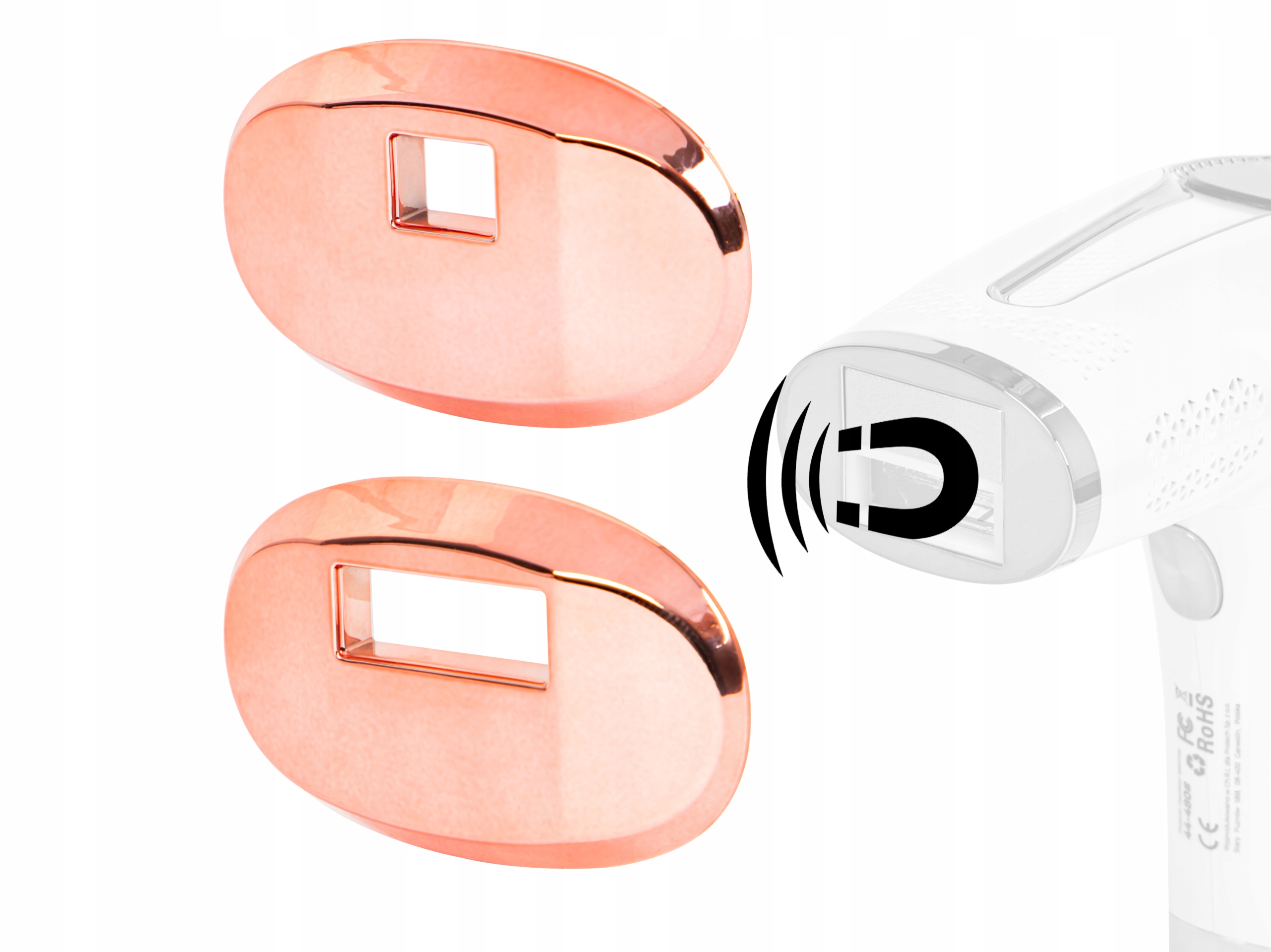 Magnetyczne mocowanie dla łatwej wymiany nakładek