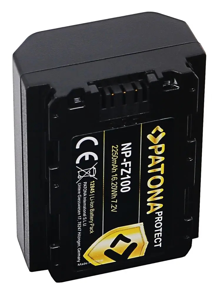 Wysoka pojemność 2250 mAh – Dłuższe sesje zdjęciowe bez przerwy