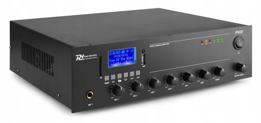 Wzmacniacz Power Dynamics PPA50 – Idealne rozwiązanie do małych instalacji audio