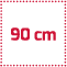 90 cm