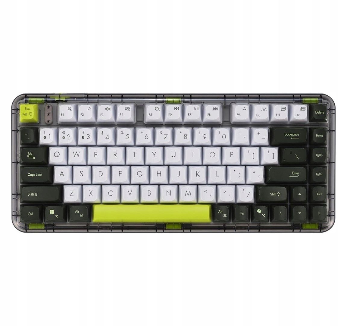 Dimensions and weight of the ASUS KD201 Jelly75 keyboard