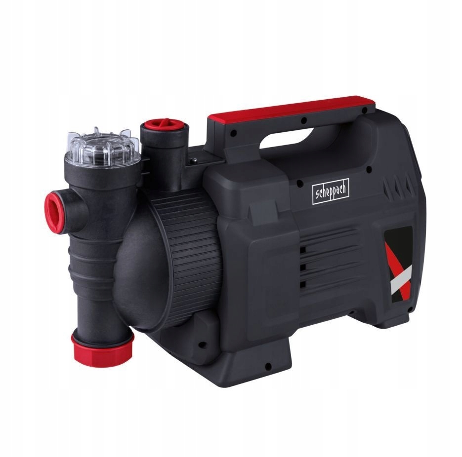 Wydajność pompy – Maksymalna wysokość podnoszenia 36 m i wydajność 3800 l/h