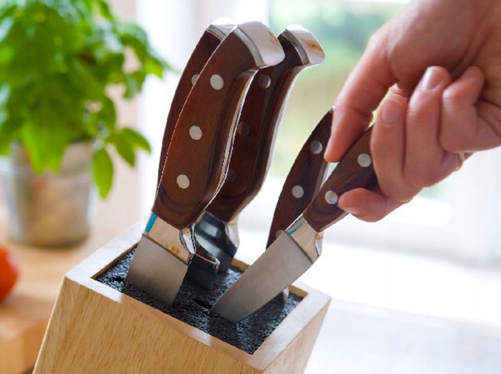 Możliwość dowolnego ustawienia noży – Elastyczność w organizacji