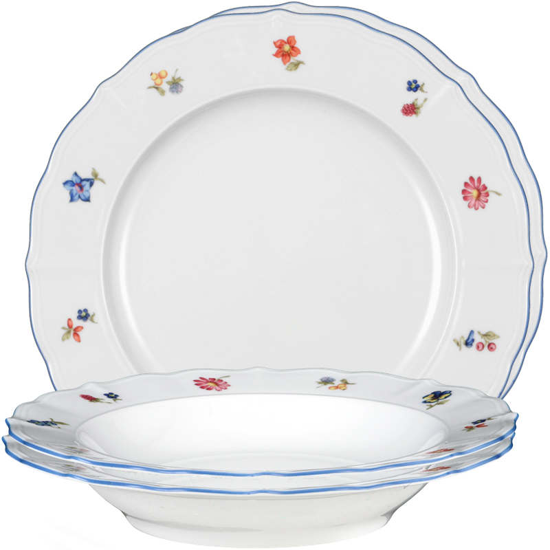 Elegancka porcelana w klasycznym białym kolorze