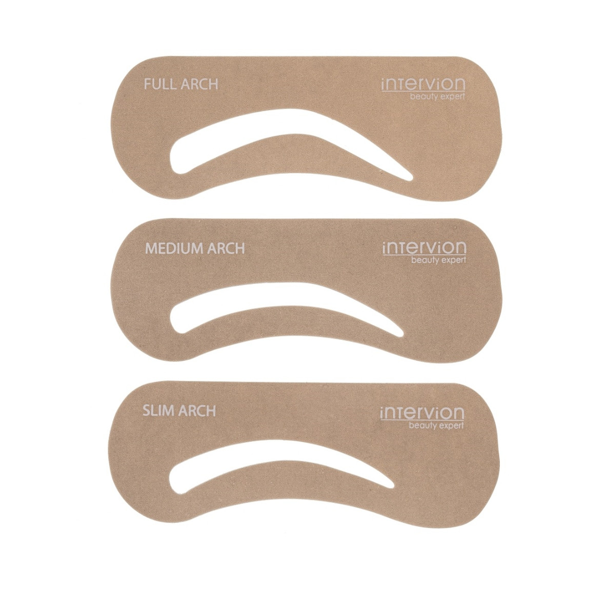 Zestaw 3 szablonów do brwi – Precyzyjne kształty dla każdego