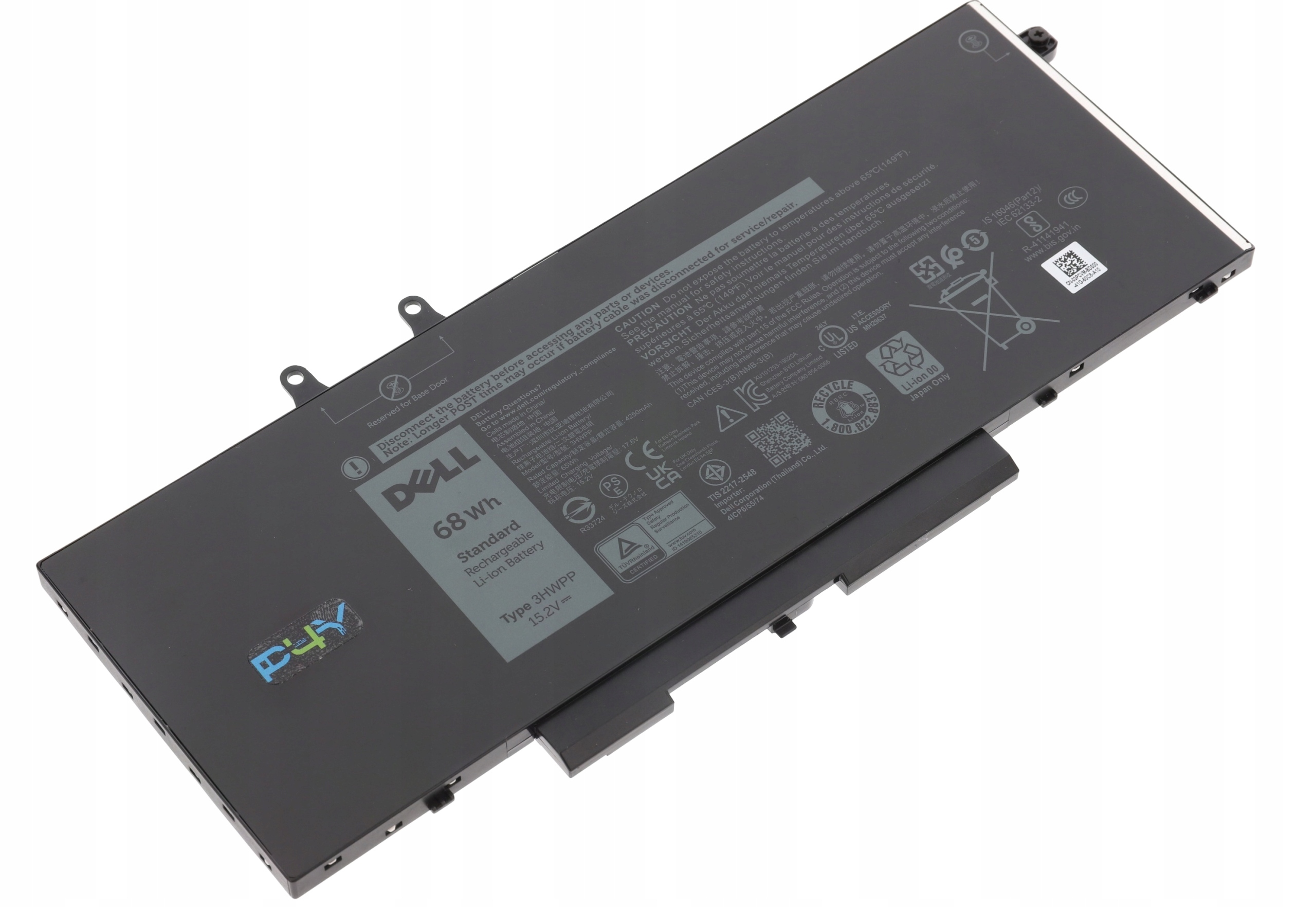 Pojemność 4250 mAh – Długotrwała energia