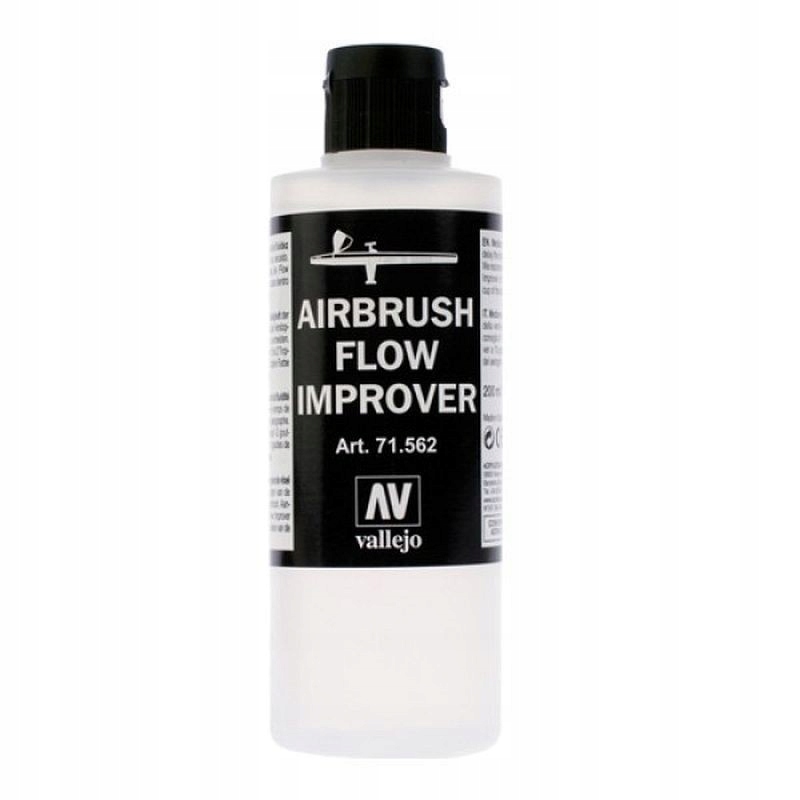 Vallejo Airbrush Flow Improver (200 ml) – Idealne wsparcie dla modelarzy