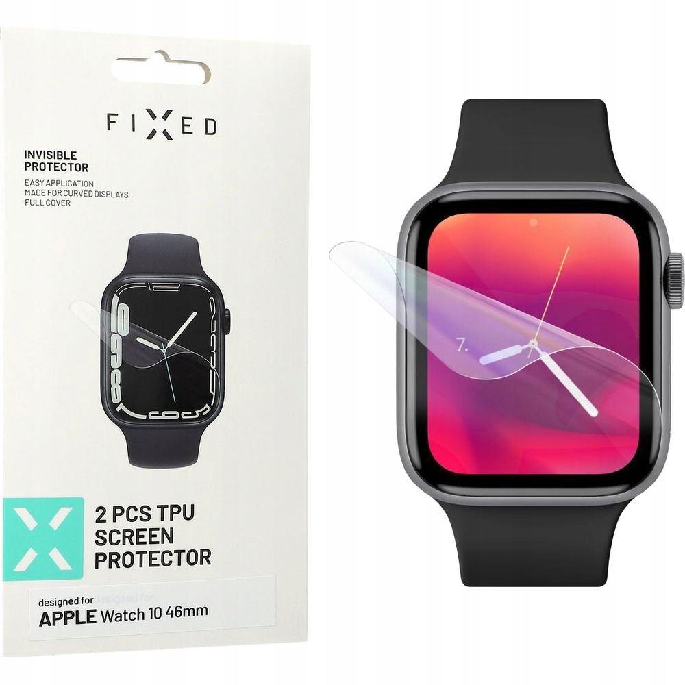 Fixed Invisible Protector do Apple Watch 10 (46 mm) – Ochrona na najwyższym poziomie