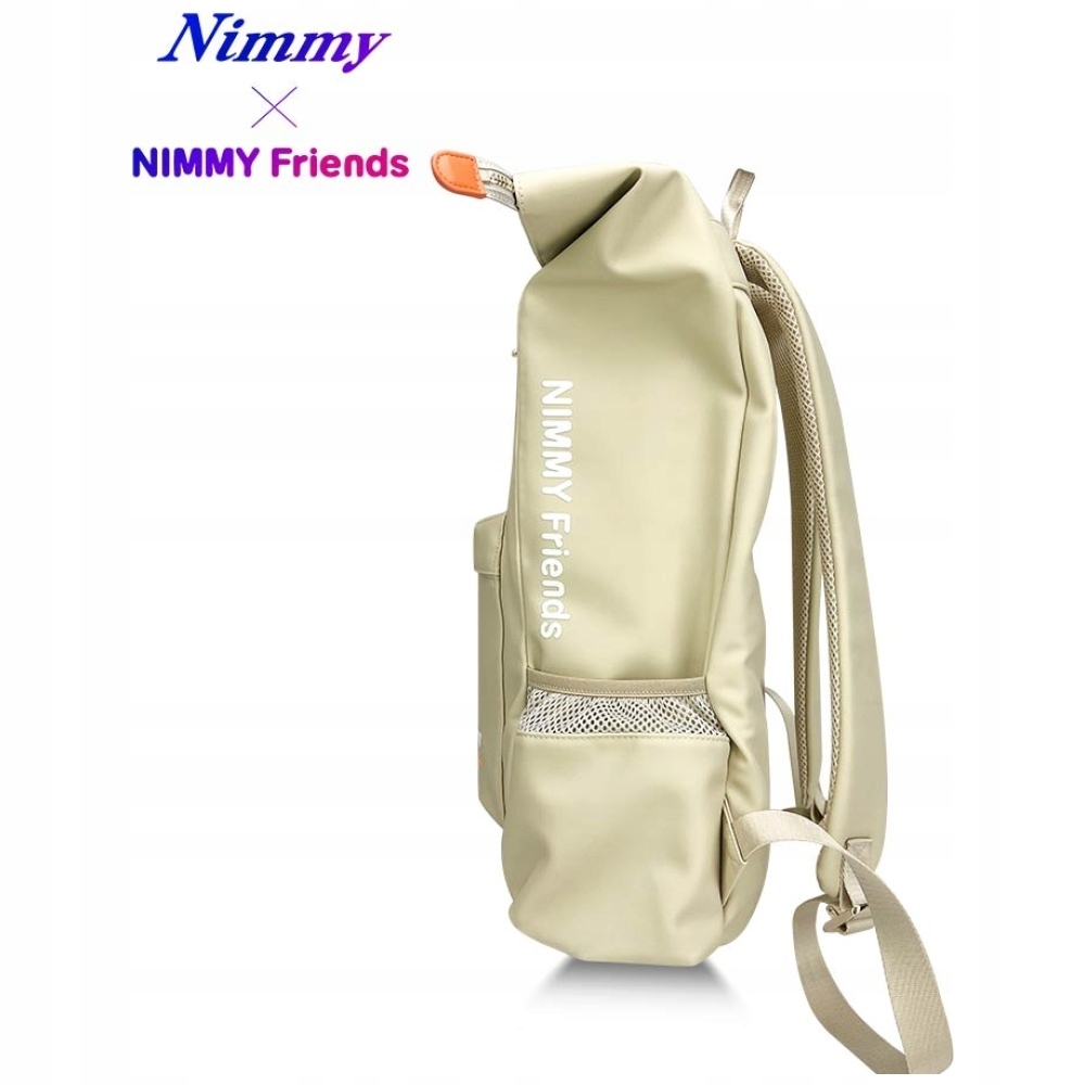 Plecak Nimmy Cool&Cute 2.0 Cat – Stylowy plecak do laptopa w kolorze khaki