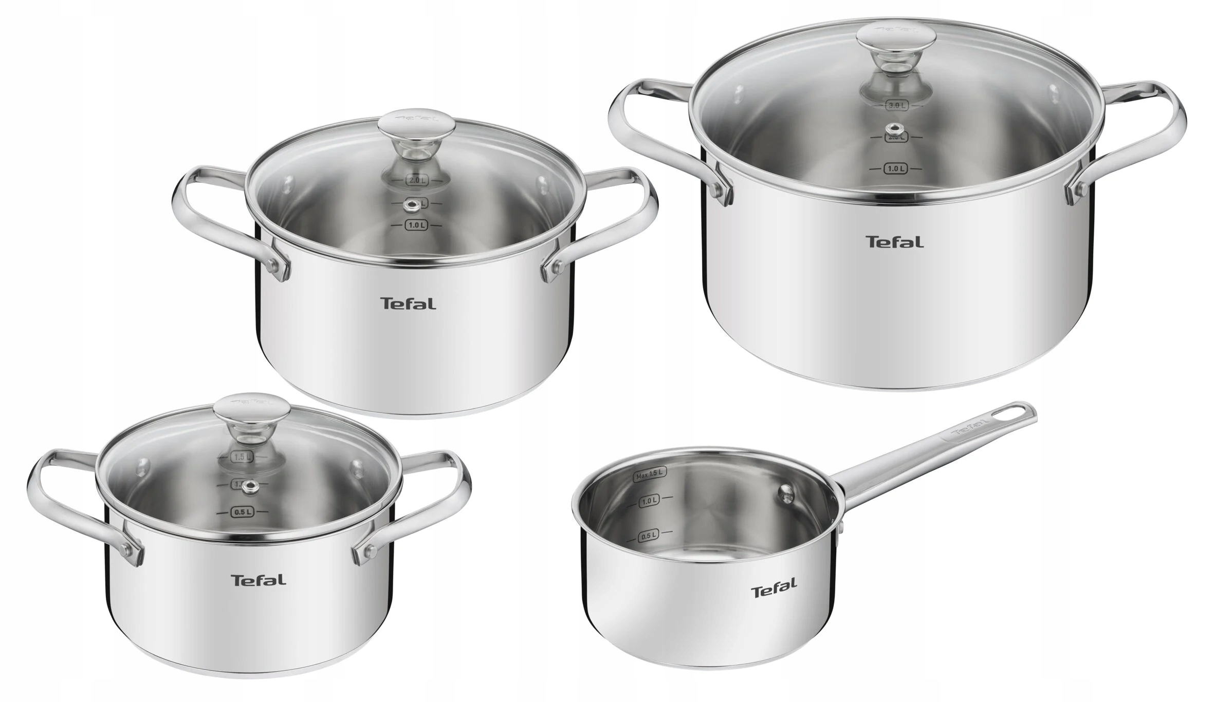 Zestaw garnków Tefal Cook Eat 7 elementów – Idealny do każdej kuchni