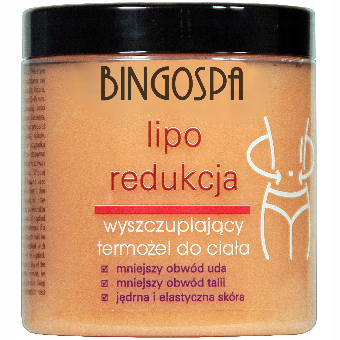 BINGOSPA Liporedukcja – Wyszczuplający termożel do ciała 250g