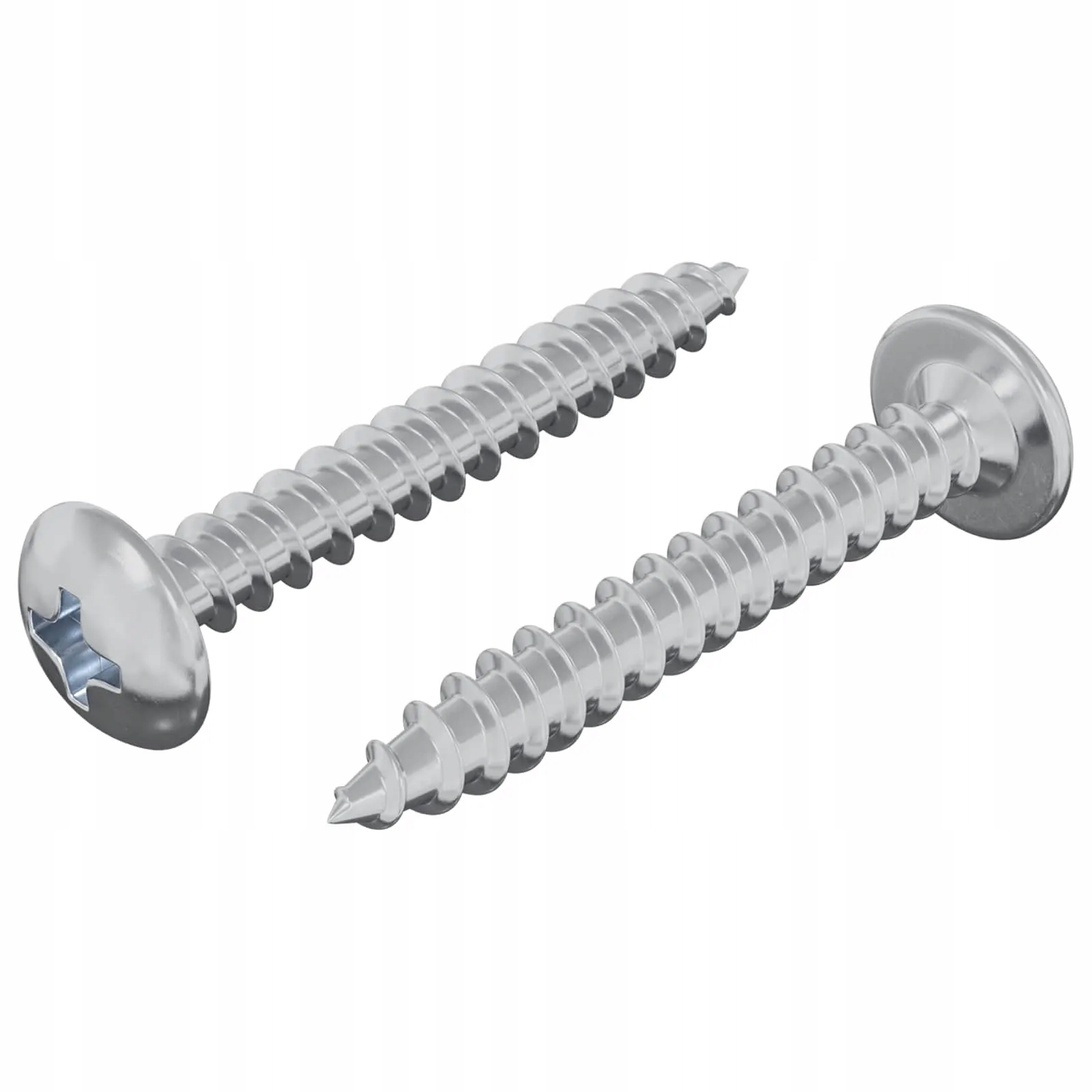 Wkręty Drewniane 2 pcs Srebrny M4 x 28 mm Stal – Niezbędny element w każdym warsztacie