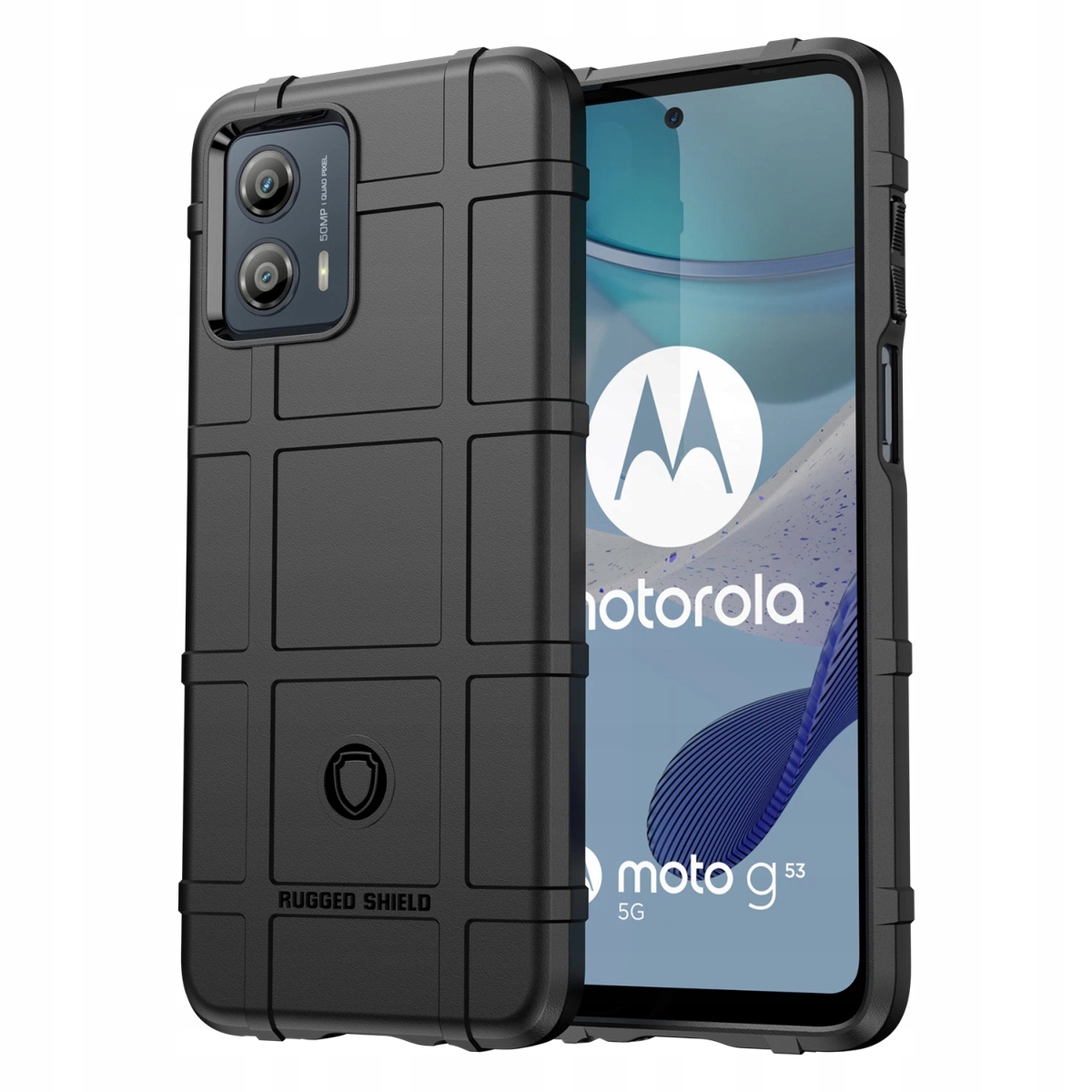 Etui Rugged Shield SUPERO do Motorola Moto G53 – Doskonała ochrona dla Twojego telefonu