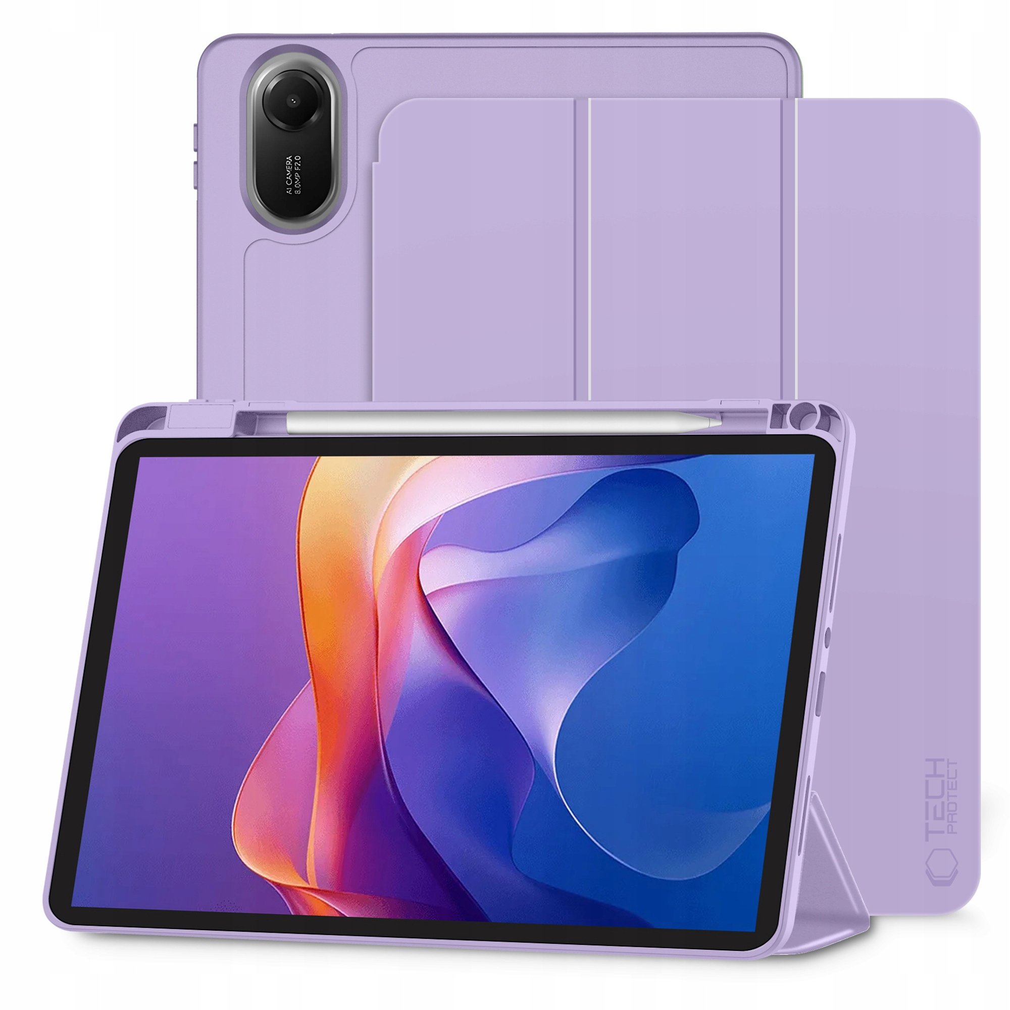TECH-PROTECT SC PEN XIAOMI REDMI PAD 2 11.0 VIOLET – Ochrona i styl w jednym