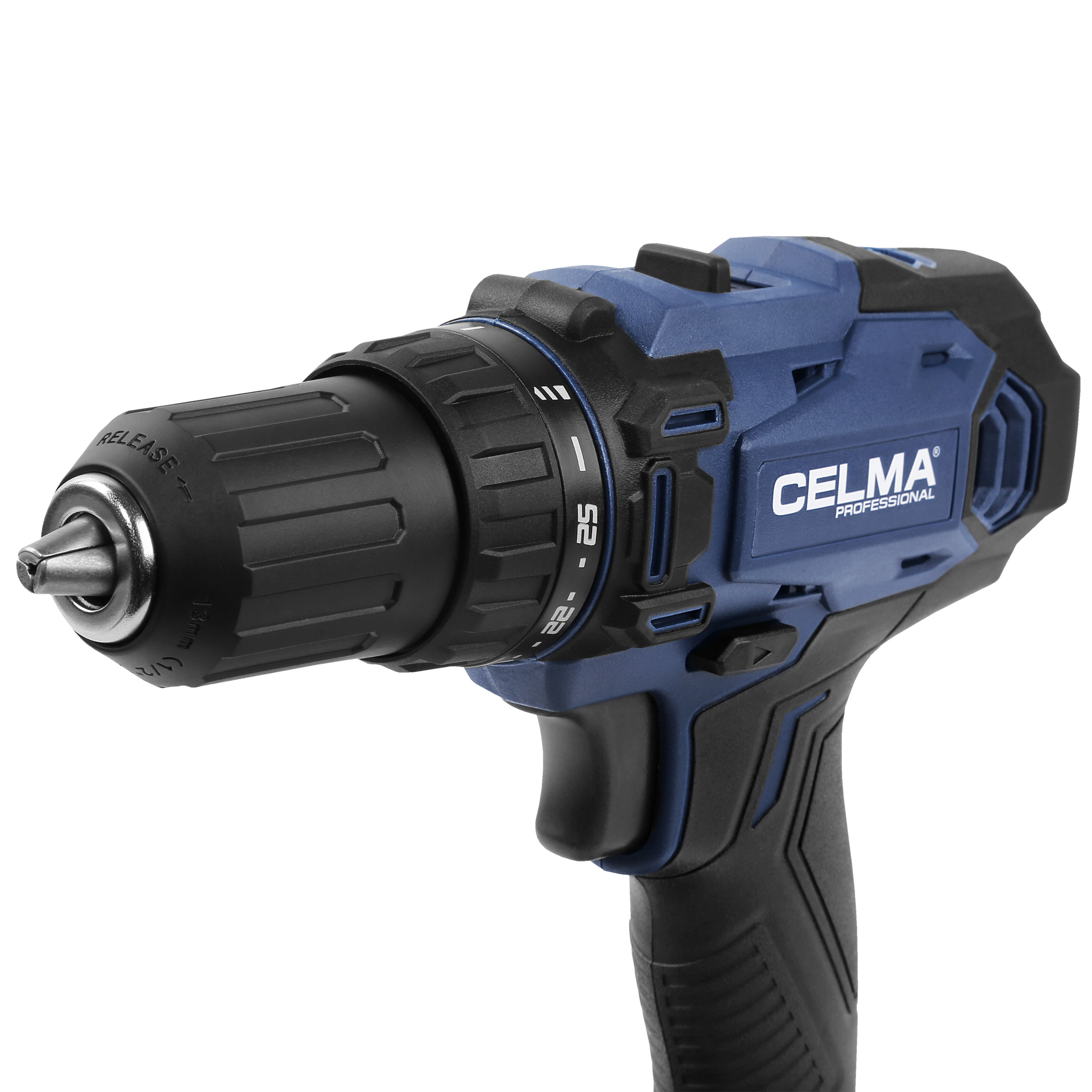 Wkrętarka z bliska - uchwyt i przełączniki