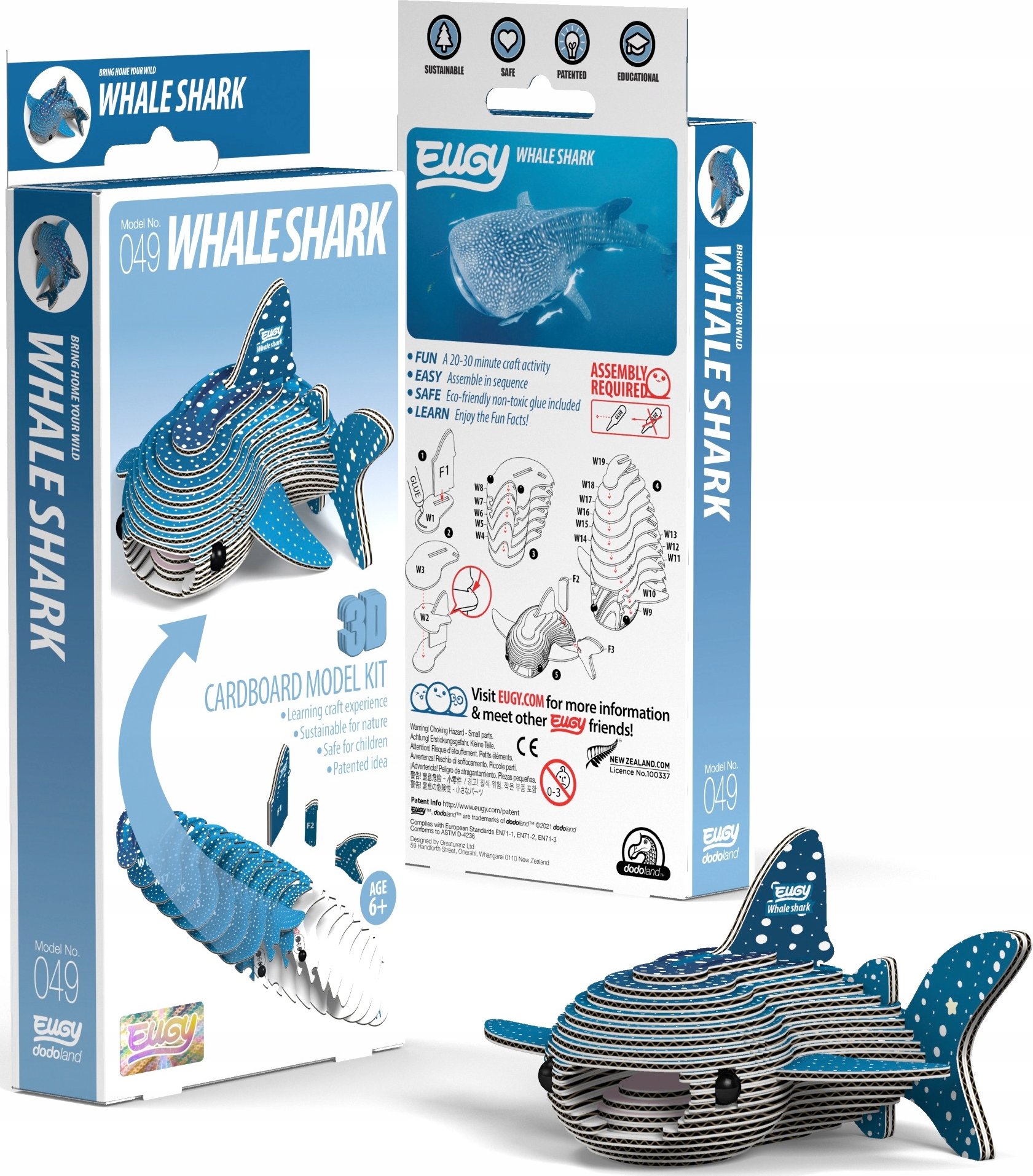 Ekologiczne materiały – karton z recyklingu i farby na bazie ryżu