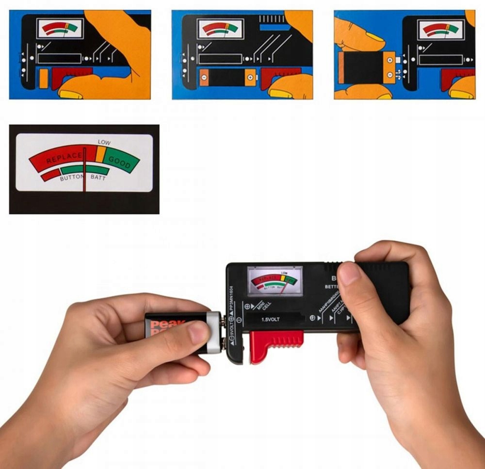 Szybkie odczyty napięcia baterii