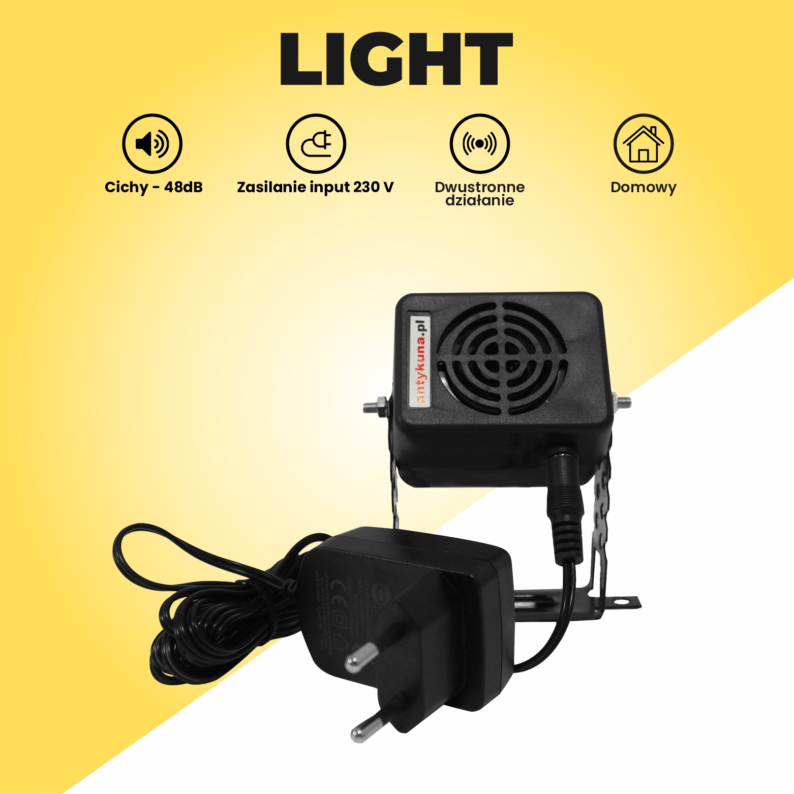 Odstraszacz CICHY Light – Skuteczna ochrona przed kunami