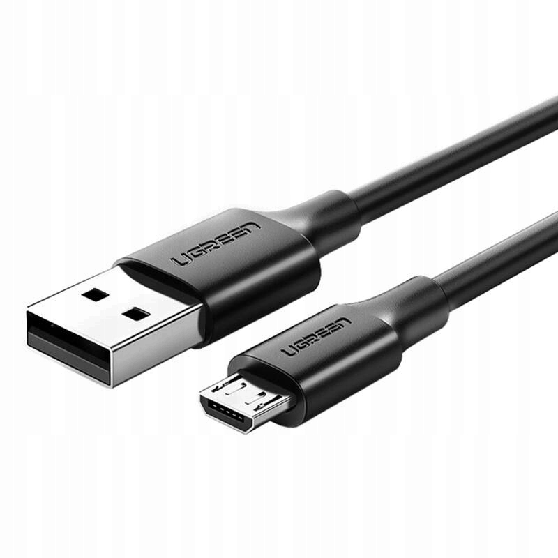 Kabel UGREEN USB-A do microUSB 0,5 m Czarny – Wysoka jakość i wytrzymałość