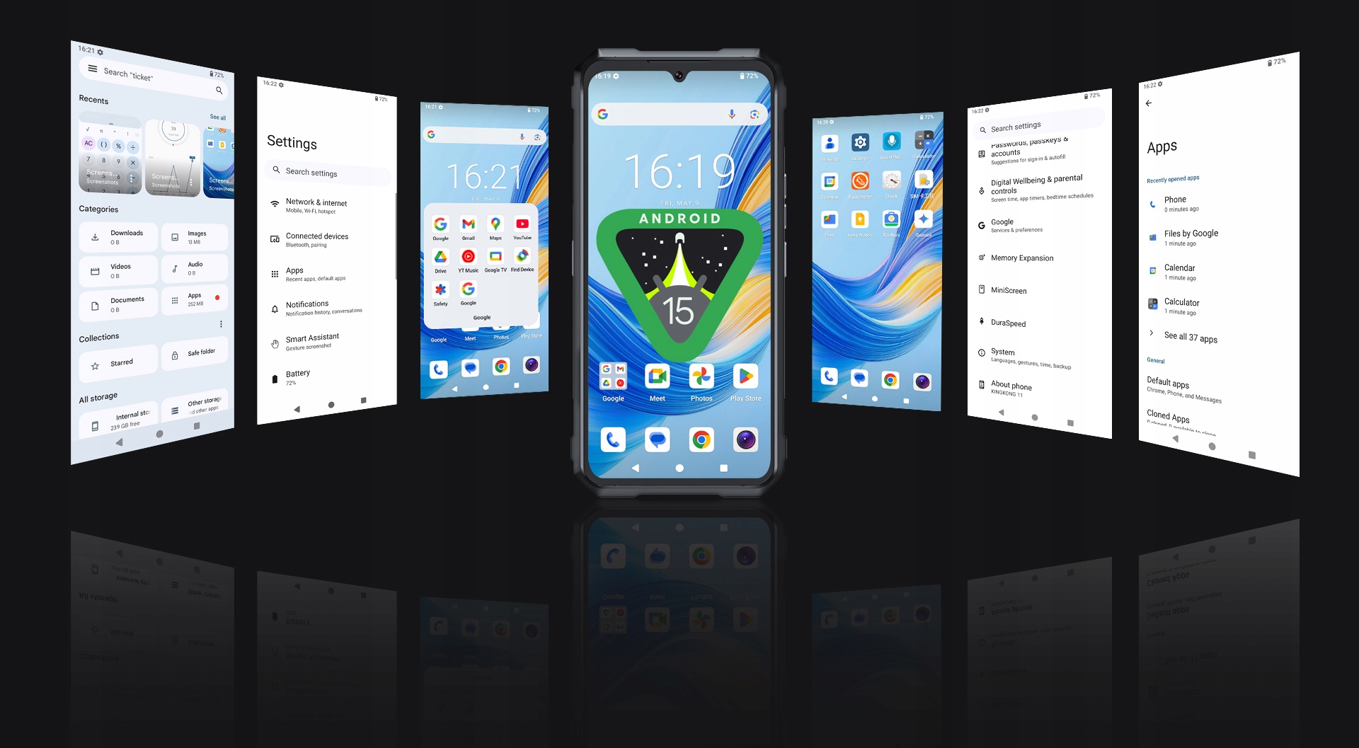 Innowacyjny podwójny ekran – Więcej wygody i oszczędność energii