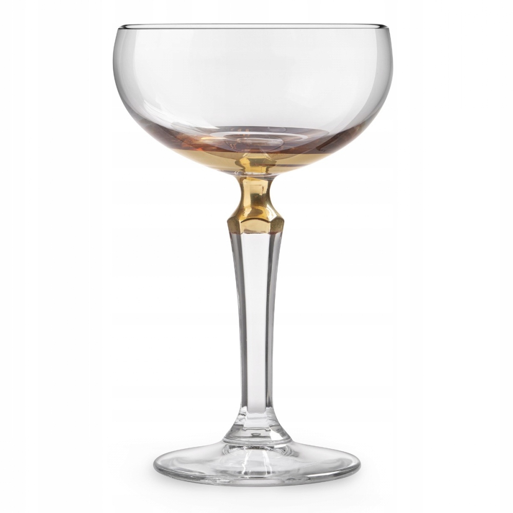 Kieliszki Imperfect Gold Coupe 25cl – Elegancja w Twoim domu