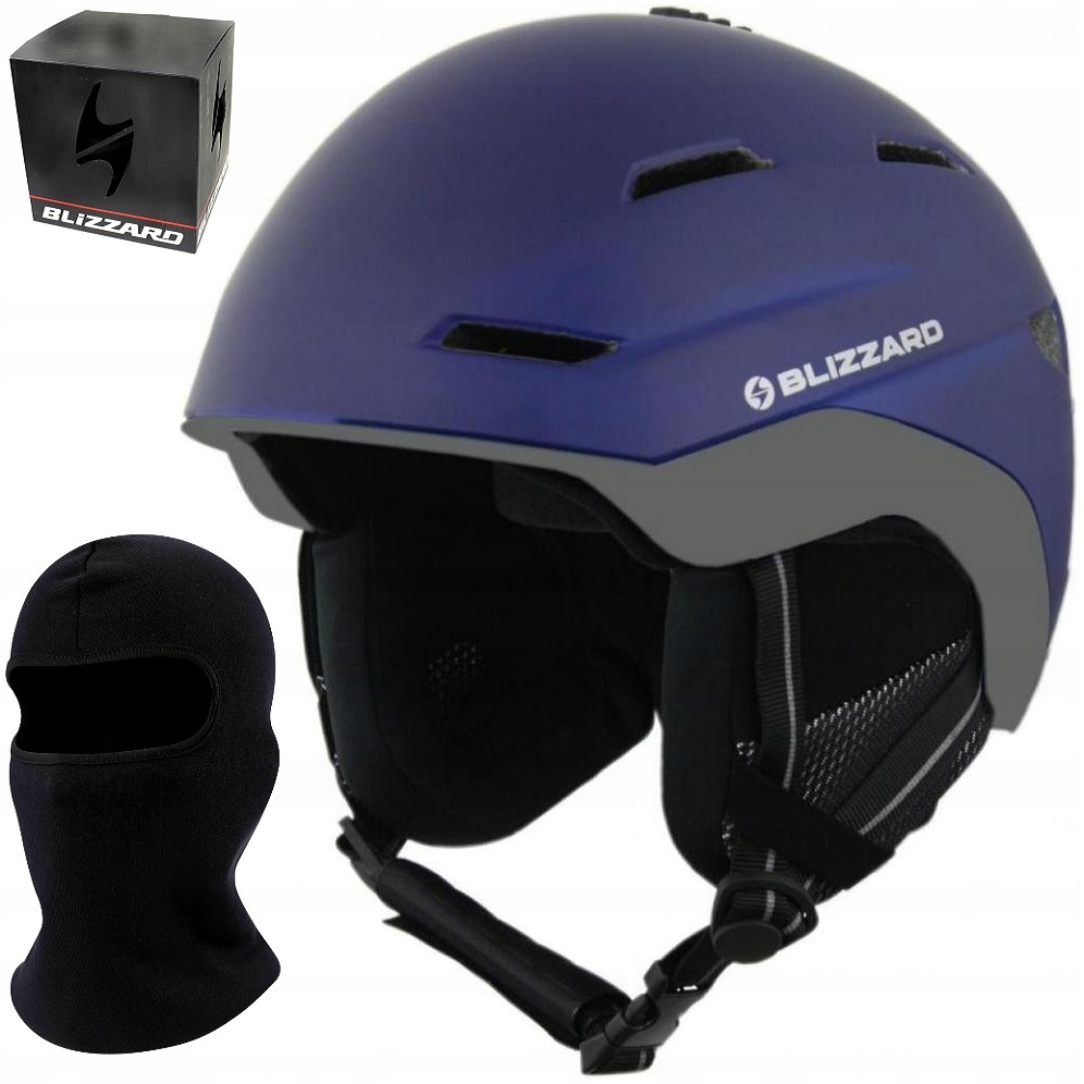 Kask Bormio Ski Helmet Blue Matt 2023 – Bezpieczna i komfortowa jazda na stoku