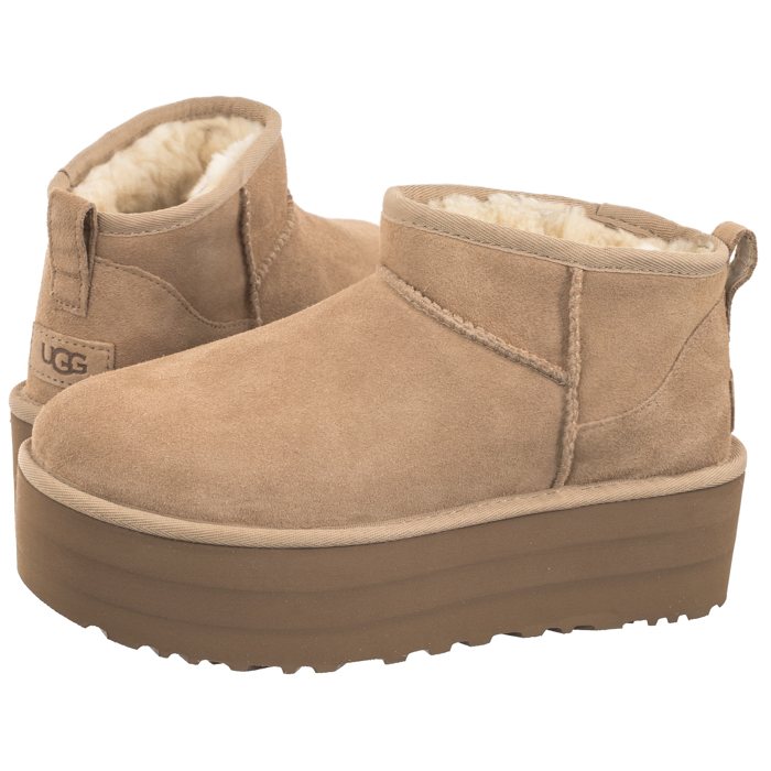 Wysokiej jakości materiały – skóra zamszowa i wełniana wyściółka