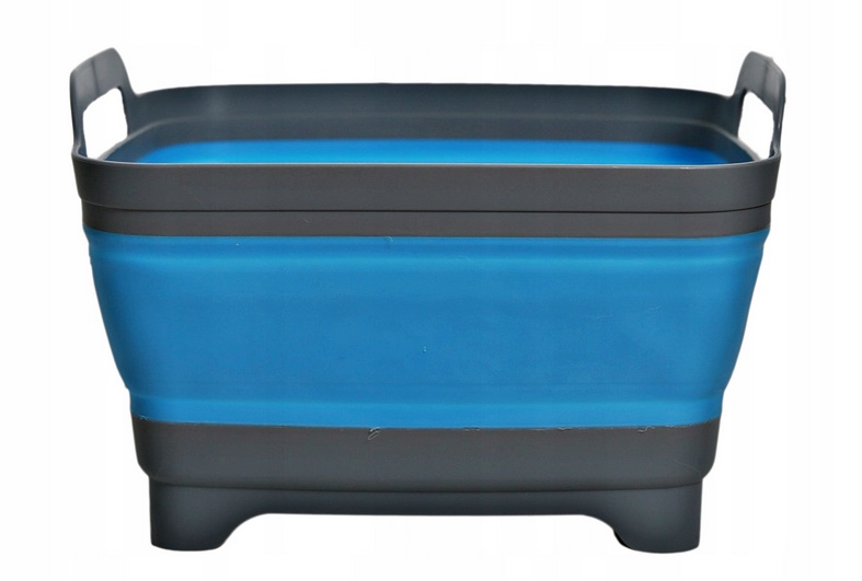 Jata Sulankstomas silikoninis kibiras, 10 l – Idealny do kuchni i łazienki