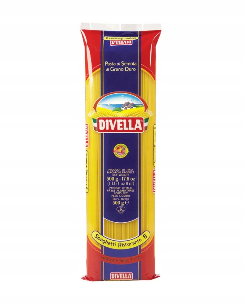 Makaron spaghetti Ristorante 500g - Divella – Włoska jakość w Twojej kuchni